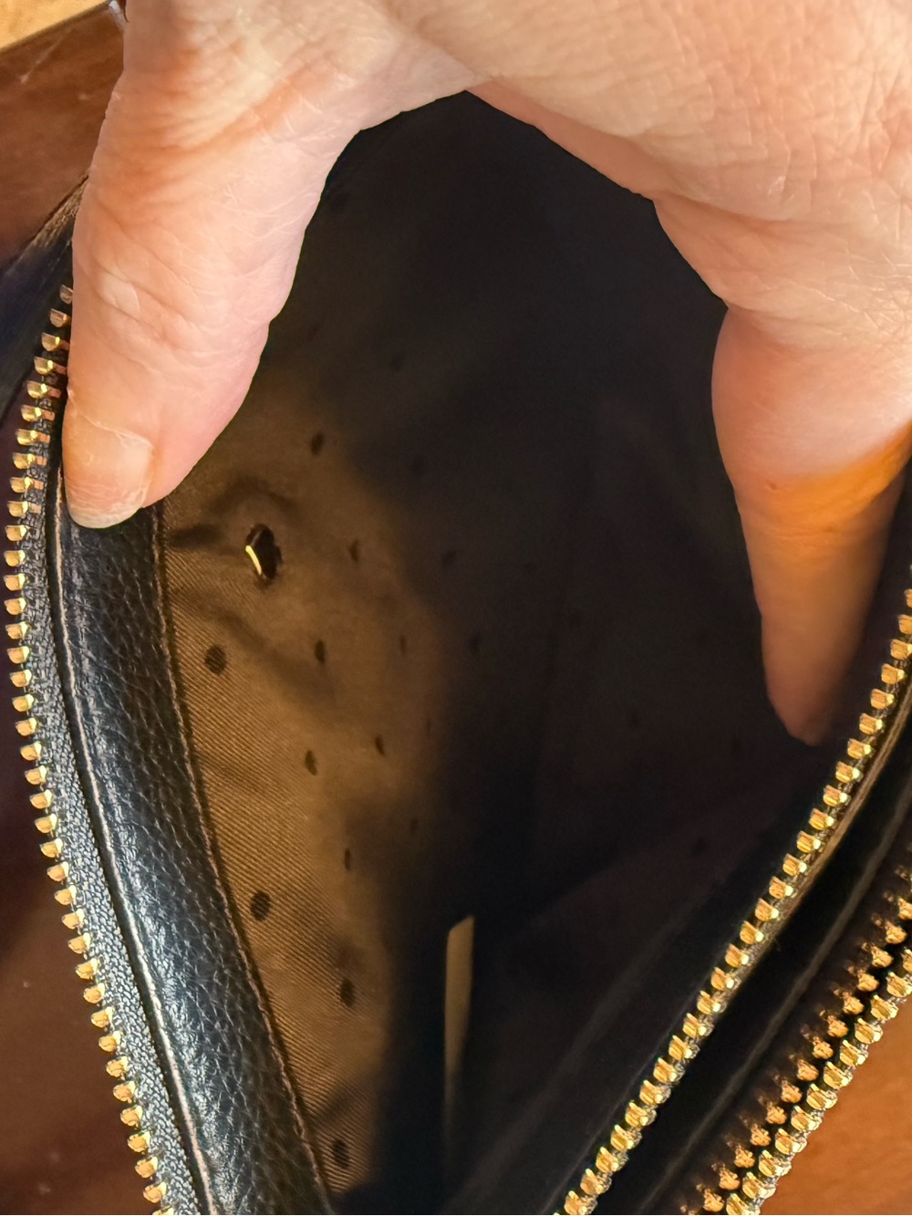 Kate Spade Leopard Print Leather Crossbody Bag with Black Strap - Picture 7 of 7